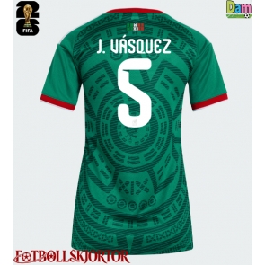 Mexiko Johan Vasquez #5 Hemmatröja Dam VM 2026 Kortärmad
